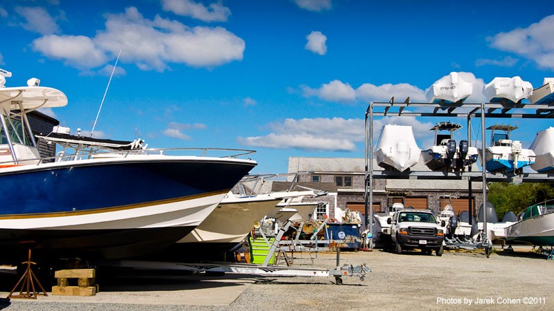 Nantucket Boat Storage at Glyn's Marine